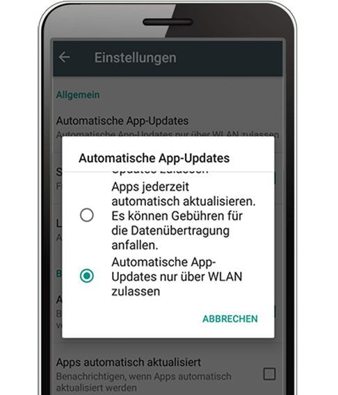 App-Updates deaktivieren App-Updates deaktivieren
